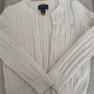 Polo Ralph Lauren Ivory Cable Knit Sweater